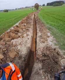 Glasfaserausbau Beginnt | Gemeinde Pürgen